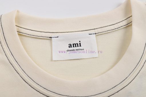 AMiu Miu 2025 Spring/Summer New T-shirt Short SleeveHigh Weight Fabric Synchronized With Detail yxv3j7d1 - Image 6