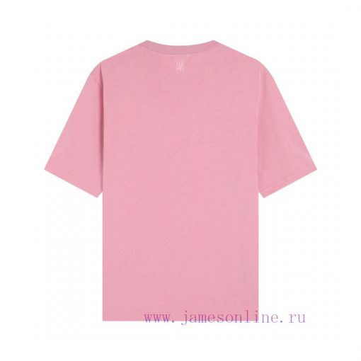 2025 Spring/Summer T-shirtStyle Number 114 Ami Diamond Shaped Large Seal Style￥Ami Spring/Summe 3ux4s8hv - Image 3