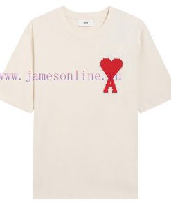 2025 Spring/Summer T-shirtStyle Number 114 Ami Diamond Shaped Large Seal Style￥Ami Spring/Summe 2epsbqka