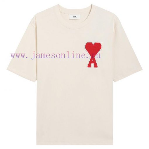 2025 Spring/Summer T-shirtStyle Number 114 Ami Diamond Shaped Large Seal Style￥Ami Spring/Summe 2epsbqka