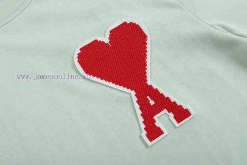 2025 Spring/Summer T-shirtStyle Number 114 Ami Diamond Shaped Large Seal Style￥Ami Spring/Summe o2u17dc7 - Image 9