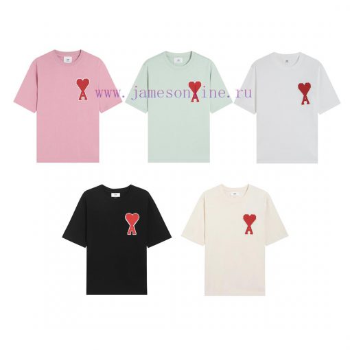 2025 Spring/Summer T-shirtStyle Number 114 Ami Diamond Shaped Large Seal Style￥Ami Spring/Summe rnfbjkg3