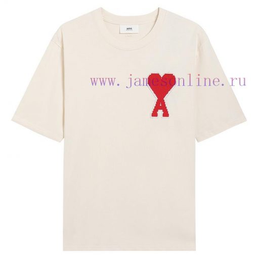 2025 Spring/Summer T-shirtStyle Number 114 Ami Diamond Shaped Large Seal Style￥Ami Spring/Summe 2epsbqka - Image 2