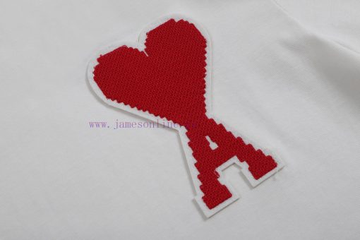 2025 Spring/Summer T-shirtStyle Number 114 Ami Diamond Shaped Large Seal Style￥Ami Spring/Summe 89uzh6u5 - Image 9