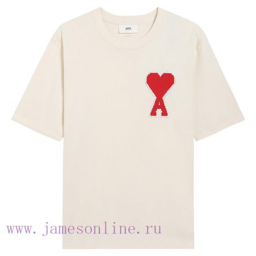 2025 Spring/Summer T-shirtStyle Number 114 Ami Diamond Shaped Large Seal Style￥Ami Spring/Summe rnfbjkg3 - Image 5