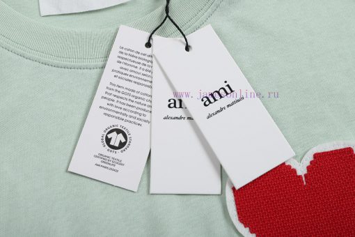 2025 Spring/Summer T-shirtStyle Number 114 Ami Diamond Shaped Large Seal Style￥Ami Spring/Summe o2u17dc7 - Image 13