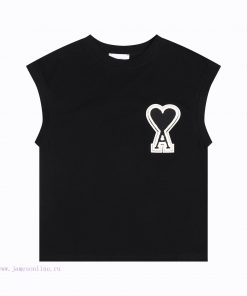 2025 Spring/Summer Tank TopStyle 115 AMI Dazhangzai Love Tank Top ￥ Five ColorsAmi Zhangzai Ves el0nfddl