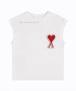 2025 Spring/Summer Tank TopStyle 115 AMI Dazhangzai Love Tank Top ￥ Five ColorsAmi Zhangzai Ves u22zjbrr