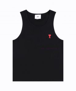 2025Ami Spring/Summer Tank TopStyle Number 116 Three Color￥Ami Little Love Embroidered Tank Top 76z7vsor