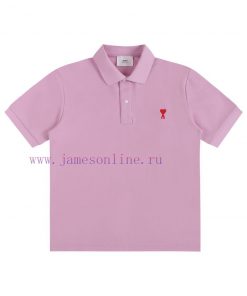 2025Ami Spring/Summer Polo ShirtUpgraded And Thickened Quality Sweeping Guangfu South Style 118 49r84fjg