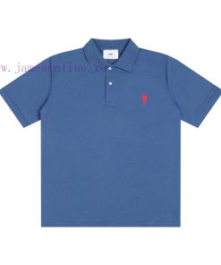 2025Ami Spring/Summer Polo ShirtUpgraded And Thickened Quality Sweeping Guangfu South Style 118 lgzgid11