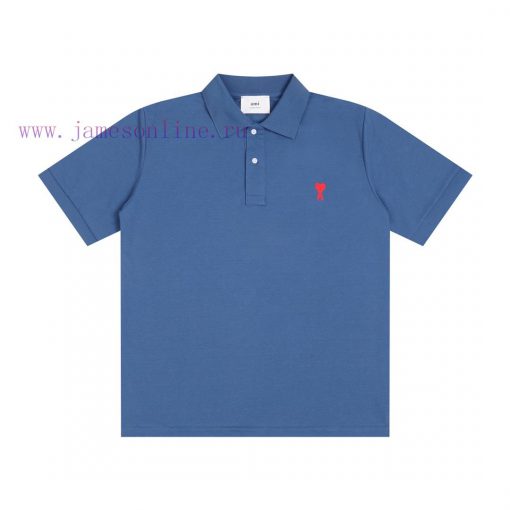 2025Ami Spring/Summer Polo ShirtUpgraded And Thickened Quality Sweeping Guangfu South Style 118 lgzgid11