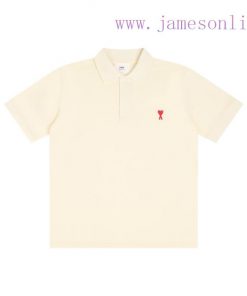 2025Ami Spring/Summer Polo ShirtUpgraded And Thickened Quality Sweeping Guangfu South Style 118 mcdp07y5