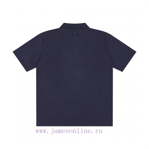 2025Ami Spring/Summer Polo ShirtUpgraded And Thickened Quality Sweeping Guangfu South Style 118 z4y2lah8 - Image 3