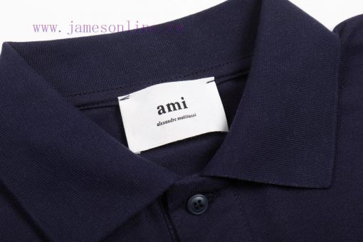 2025Ami Spring/Summer Polo ShirtUpgraded And Thickened Quality Sweeping Guangfu South Style 118 z4y2lah8 - Image 6