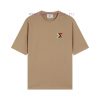 2025 Ami Spring/Summer T-shirt (8 Colors)Item Number 120Ami Short Sleeved Official New Product ka0f6ebm