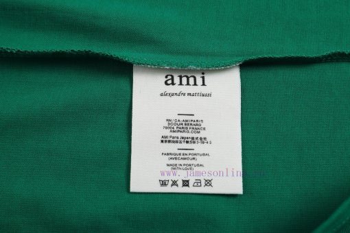 2025 Ami Spring/Summer T-shirt (8 Colors)Item Number 120Ami Short Sleeved Official New Product klhxlkaa - Image 9