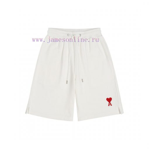 2025 Ami Spring/Summer ShortsItem Number A12; Seven Colors￥Ami's New Heart-shaped Towel Embroid cvk62g5f