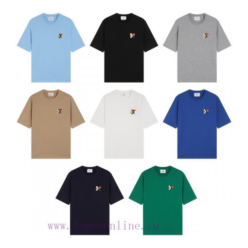 2025 Ami Spring/Summer T-shirt (8 Colors)Item Number 120Ami Short Sleeved Official New Product ka0f6ebm - Image 13