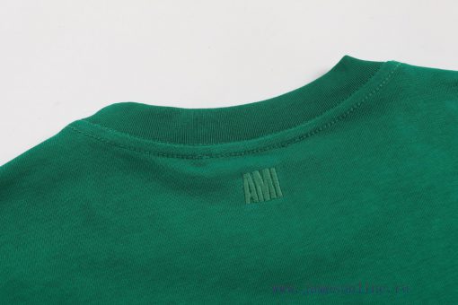 2025 Ami Spring/Summer T-shirt (8 Colors)Item Number 120Ami Short Sleeved Official New Product klhxlkaa - Image 11