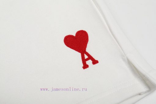 2025 Ami Spring/Summer ShortsItem Number A12; Seven Colors￥Ami's New Heart-shaped Towel Embroid cvk62g5f - Image 6