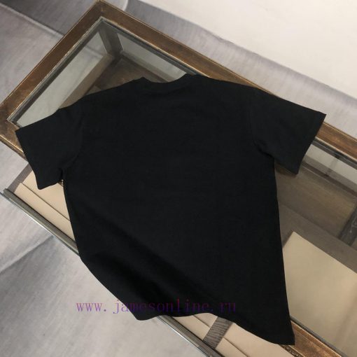LOEWE's New Summer Round Neck Short Sleeved T-shirt Is Made Of High-end Pure Cotton Fabric With asw0v0cu - Image 9