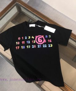 Margiela's New Summer Round Neck Short Sleeved T-shirt Made Of 270g Heavy-duty High-end Pure Co z6dg163o