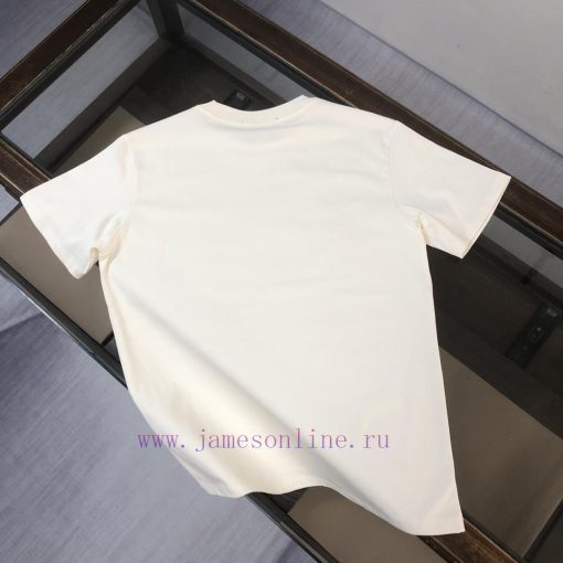 Gucci's New Summer Round Neck Short Sleeved T-shirt Weighing 270g Is Made Of High-quality Pure ygxusg88 - Image 9