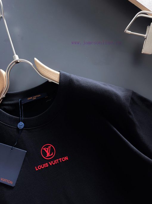 Louis Vuitton/LV 2025 Short Sleeved T-shirt An Absolute Top Of The Line Hot Item With Original 4ldqx64m - Image 5