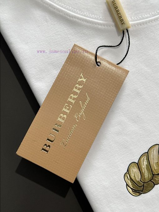 Burberry 2025SS Spring/Summer Round Neck Fashion Short Sleeve T-shirt Synchronized With The Off f13rg7uh - Image 6