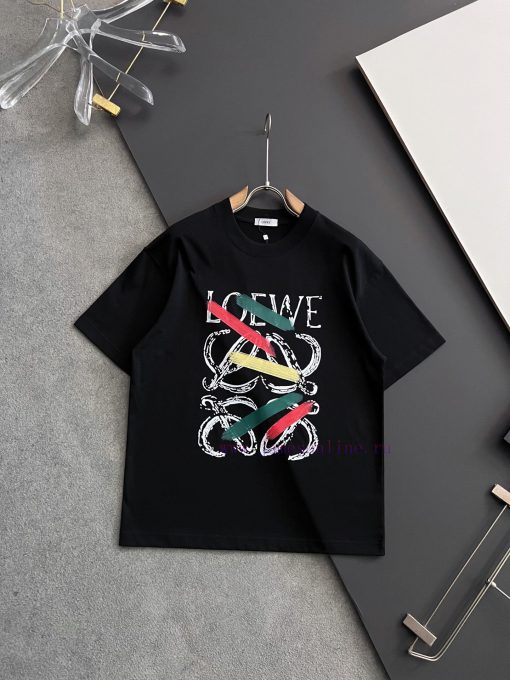 Loe * 2025 Short Sleeved T-shirt Weighing 260g Is A Great Choice For Creating Casual And Fashio fyfgv67s - Image 2