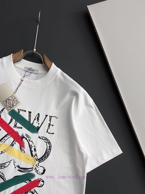 Loe * 2025 Short Sleeved T-shirt Weighing 260g Is A Great Choice For Creating Casual And Fashio fyfgv67s - Image 7