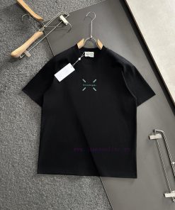 MM6 2025SS Spring/Summer Round Neck Fashion Short Sleeve T-shirt Synchronized With The Official 4y6papes