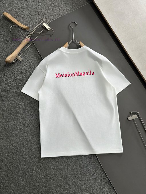MM6 2025SS Spring/Summer Round Neck Fashion Short Sleeve T-shirt Synchronized With The Official yvavz362 - Image 7