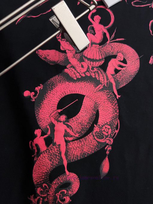 Giv * 2025 Spring/Summer New Men's And Women's Same Short Sleeve T-shirt Fashion Show Pattern F 2ntmoncq - Image 9