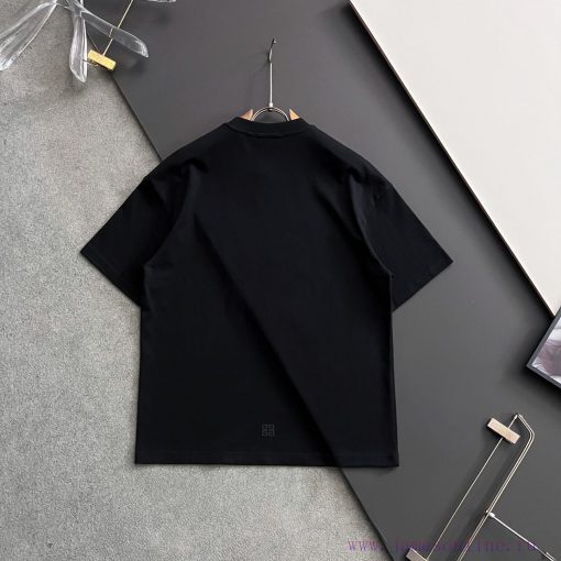 Giv * 2025 Spring/Summer New Men's And Women's Same Short Sleeve T-shirt Fashion Show Pattern F 2ntmoncq - Image 10