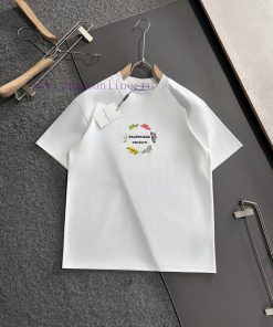 BAL 2025SS Spring/Summer Round Neck Fashion Short Sleeve T-shirt Synchronized With The Official 5fo2jo6e