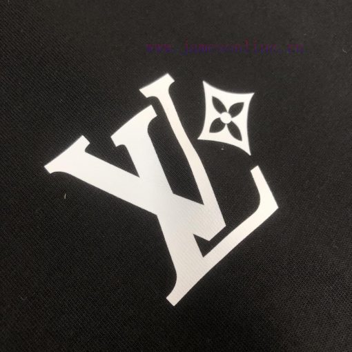 Louis Vuitton/LV 2025 Couple's Front And Back Logo Printed Round Neck Short Sleeved Couple T-sh jx8csgxg - Image 7