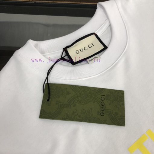 GUCCI's New Summer Round Neck Short Sleeved T-shirt Is Made Of High-end Pure Cotton Fabric With zhopsf2c - Image 5