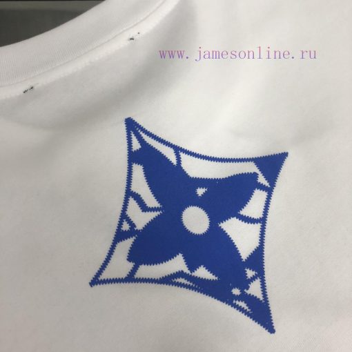 LV's New Summer Round Neck Short Sleeved T-shirt Is Made Of High-end Pure Cotton Fabric With A odg2foii - Image 9