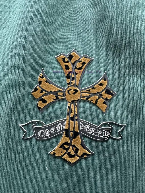 Chrome Hearts CH Crossheart 2025ss New Cross Casual ShortsCustomized Pure Cotton Fabric Weighin uwcwt5gr - Image 4