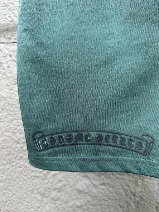 Chrome Hearts CH Crossheart 2025ss New Cross Casual ShortsCustomized Pure Cotton Fabric Weighin uwcwt5gr - Image 6