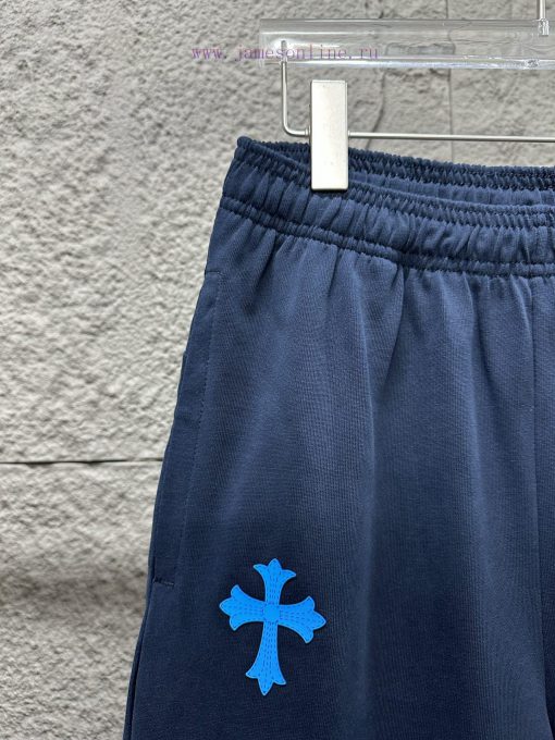 Chrome Hearts CH Crossheart 2025ss New Cross Casual ShortsCustomized Pure Cotton Fabric Weighin xdvzj4p6 - Image 4