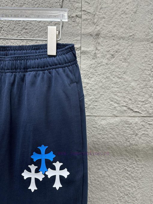Chrome Hearts CH Crossheart 2025ss New Cross Casual ShortsCustomized Pure Cotton Fabric Weighin xdvzj4p6 - Image 6