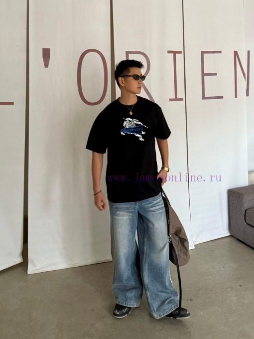 Early Spring 2025 BurberryFabric: 26 Count Pure Cotton Double YarnWeight 330gSize S M L XL 2XLC 7g84nepb - Image 3