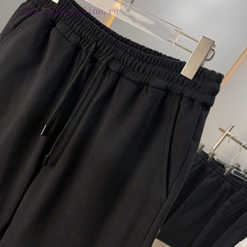 High Quality Dior 2025ss Early Spring Pure Cotton Fabric Shorts 420g Simple Letter Logo Print P npkmnw3l - Image 8