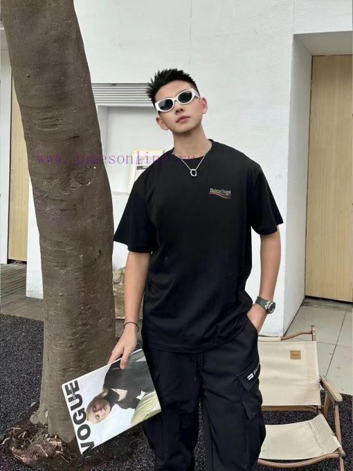 Early Spring 2025 BALENCIAGAFabric: 26 Count Pure Cotton Double YarnWeight 330gSize S M L XL 2X 1s7sqmk0 - Image 2