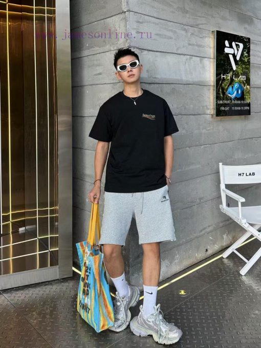 Early Spring 2025 BALENCIAGAFabric: 26 Count Pure Cotton Double YarnWeight 330gSize S M L XL 2X 1s7sqmk0 - Image 4