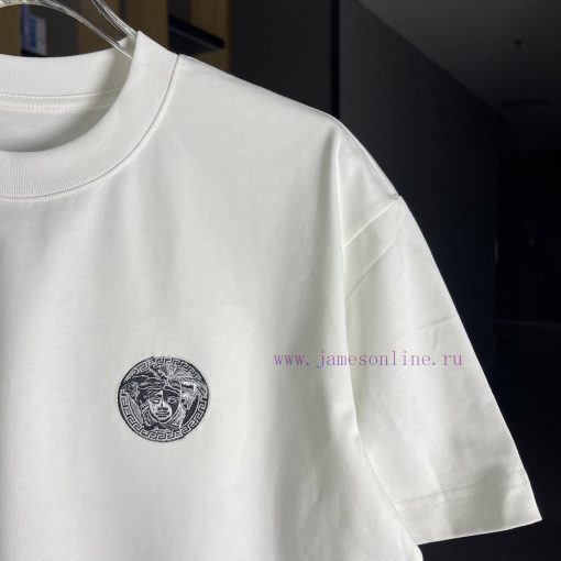 Early Spring 2025 Versace Versace*Fabric: 26 Count Pure Cotton Double YarnWeight 330gSize S M L w333dfhs - Image 6
