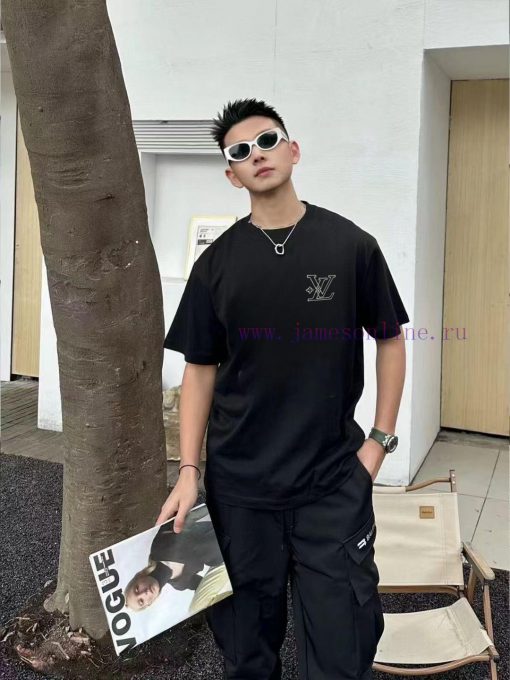 Early Spring 2025 Louis VuittonFabric: 26 Count Pure Cotton Double YarnWeight 330gSize S M L XL a54slmwv